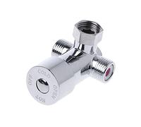 Miscelatore termostatico con valvola miscelatrice acqua calda e fredda G1/2 "Due entrate e una uscita