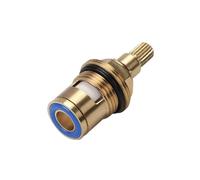 Miscelatore Termostatico Doccia Cartuccia for rubinetto con valvola termostatica in ceramica in ottone Kit di regolazione della temperatura dell'acqua for miscelatrice acqua calda fredda for bagno(1)