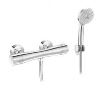MISCELATORE TERMOSTATICO DOCCIA ESTERNO MOD JOE Cromo Miscelatori Termostatici