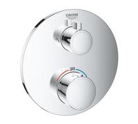 Grohe Grohtherm rubinetto per vasca e doccia da incasso con termostato StarLight Chrome 24076000