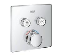 miscelatore termostatico Grohe Grohtherm SmartControl per doccia a 2 vie, finitura cromo - 29124000