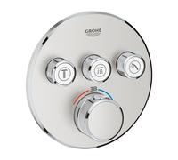 miscelatore termostatico Grohe Grohtherm SmartControl per doccia a 3 vie, finitura supersteel - 29121DC0