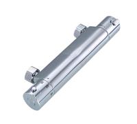 Miscelatore termostatico per doccia Miscelatore termostatico for doccia con finitura cromata, miscelatore for bagno, for caldo e freddo, valvola miscelatrice, rubinetto for vasca da(Down left cold)