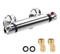 Miscelatore termostatico per doccia, monocomando, valvola anti scottatura, miscelatore per acqua calda e fredda, controllo costante della temperatura per bagno, vasca da bagno (nuovo miscelatore per