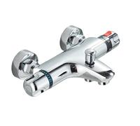 Miscelatore termostatico per doccia Set di rubinetti termostatici for doccia, miscelatore termostatico for bagno, for, valvola miscelatrice, rubinetto for vasca da(Chrome B)