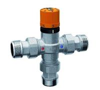 MISCELATORE TERMOSTATICO PER IMPIANTI SOLARI 1" Collettori Raccordi Valvole Far