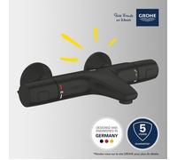 Grohe Grohtherm 800 Cosmopolitan termostatico, 1022162432, Precision Trend; Grohtherm nero opaco [Rubinetteria Bagno > Rubinetteria Vasca e Doccia]