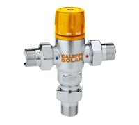 MISCELATORE TERMOSTATICO REGOLABILE PER IMPIANTI SOLARI 3/4 30 EE ·65 °C ...