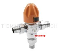 Miscelatore termostatico solare tiemme 4739sun 3/4 M. bocchettoni e ritegno