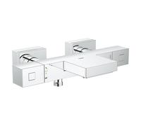 Grohe Grohtherm Cube rubinetto per vasca e doccia a parete con termostato StarLight Chrome 34497000