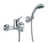Miscelatore Vasca Cromato Bagno Vasca Doccia Rubinetteria Serie Sei