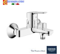 Miscelatore Vasca Da Bagno a Parete GROHE Rubinetto Monocomando Ottone Cromato