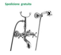 Miscelatore vasca doccia duplex Rubitor serie Venice 1910 cromato