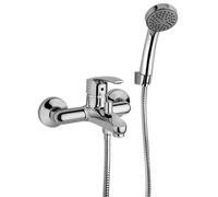 Miscelatore vasca esterno con kit doccia fisso berry 2