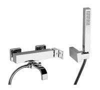 Miscelatore vasca esterno con kit doccia orientabile stile 2.0