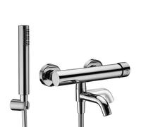 Miscelatore vasca esterno cromato con duplex e kit doccino Gemma