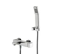 Paffoni Miscelatore esterno per vasca EF023 CR - con duplex doccia a snodo