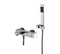 Miscelatore esterno per vasca Paffoni Elle con supporto snodato cromato EL023CR