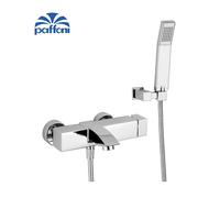MISCELATORE VASCA ESTERNO PAFFONI LEVEL LEC 026CR CON DOCCETTA FLESSIBILE CROMO