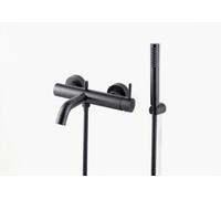 Miscelatore vasca esterno nero opaco Vema MAIRA V27081