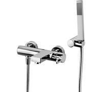 MISCELATORE RINGO PAFFONI RIN026CR VASCA ESTERNO DOCCETTA E FLESSIBILE CROMATO