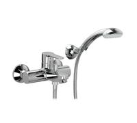 Miscelatore vasca Paffoni Blu in ottone cromo con kit doccia