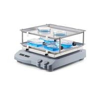 Miscelatore Vortex Incubatrice con agitatore orbitale con doppio display LCD digitale, agitatore orbitale con oscillazione orizzontale, agitatore da laboratorio a velocità regolabile da 100 a 500 giri