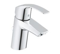 Grohe Mitigeur monocommande de lavabo Eurosmart, taille S avec vidage, EcoJoy, 33265002, 33265002
