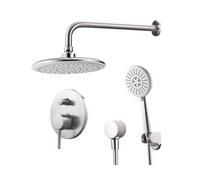 Kit doccia a incasso in ottone 3 in 1 con cartuccia in ceramica Ø40 mm Atlantik