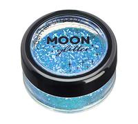 Miscelatori per glitter iridescente della Moon Glitter - 100% Cosmetico per viso, corpo, unghie, capelli e labbra - 5gr - Blu