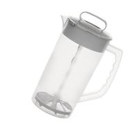 Miscelazione Del Lanciatore Per Bevande | D'acqua In Plastica Da 2000 Ml Con Coperchio | Contenitore Di Succo Di Facile Miscela | Lo Stantuffo Del Mixer Regolabile Per Il Succo Di Miscela, Il L