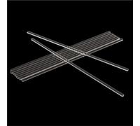 Miscelazione di laboratorio Agitatori for cocktail trasparenti da 10 pezzi, bacchette for agitazione in vetro laboratorio agitatore in lungo(7x200mm)