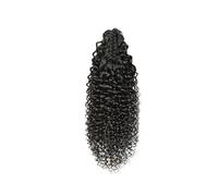 Miscelazione Perfetta Kinky Curly Claw Clip Ponytail Extensions Human Hair Clip In Pony Tails Brazilian Remy Wave Hair Extensions 10"-30" For Woman Aspetto Sorprendente(10inches)