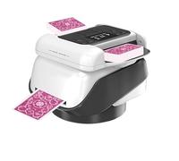 Mischiatore automatico da 2 in 1, Macchina per mischiare carte elettrica a lunga durata della batteria, Distributore di carte a basso rumore, per 1-8 giocatori, per UNO, Poker, Skip BO, Blackjack, Tex