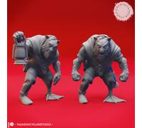 Mischlingsvolk Miniatura Set Humanoide Ibrido Figura per Ttrpg's Come D 5e