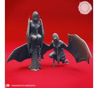 Mischlingsvolk Miniatura Set Humanoide Ibrido Figura per Ttrpg's Come D 5e