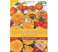 Miscuglio Semi di Fiori Arancioni per Api e Farfalle - Miscela di Semi da Fiore per Aiuole, Bordure, Giardino e Vasi - Flower Seeds for Butterflies - 8 g