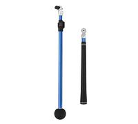 MISDBOUBM Allenatore telescopico per Swing da Golf, correttore di gesti delle Mani Pieghevoli, Trainer per Impugnatura Retrattile con Impugnatura in Gomma Antiscivolo, Bastone da Swing per (Blu)