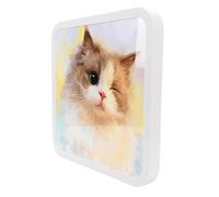 MISDBOUBM Bathroom Wall Sto Mobiletto da Bagno a Parete, L Pieghevole con Annuncio Bea, Spazio Box per Shampoo