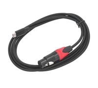 MISDBOUBM Cavo da Tipo C a XLR Femmina per Microfono Dinamico, Adattatore Audibile con Chip da Digitale a Analogico, Convertitore di Microfono Plug and Play per Registrazione su Computer e