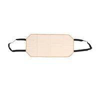 MISDBOUBM Grande borsa in tela per trasporto legna da ardere, robusta e resistente all’usura con doppie cinghie, pieghevole, ideale per il camino interno, il campeggio, il giardinaggio e (Beige)