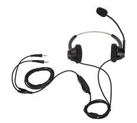 MISDBOUBM H360D - PC - Cuffie telefoniche MV, Cuffie per PC aziendali con microfono, Cuffie cablate con cancellazione del rumore per call center di telemarketing in ufficio, Design