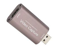 MISDBOUBM HD Multimedia Interface Video Capture Card, USB 3.0 Capture Device, 4K 60Hz Input to 1080p 60Hz Output OBS Game Streaming Capture Box with Aluminum Alloy Housing for Androi