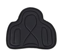 MISDBOUBM Sottosella Occidentale, sottosella per Cavallo, sottosella in Pelle PU Spessa e Ammortizzante con Design Traspirante per l’Equitazione, vestibilità Aderente e Comfort Sia per Il (Nera)