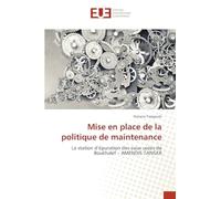 Mise en place de la politique de maintenance: La station d’épuration des eaux usées de Boukhalef - AMENDIS TANGER