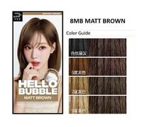 [MISE EN SCENE] Crema Schiumosa Colorante Per Capelli 8MB MARRONE MATT