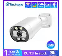 MISECU H.265 4K Ai POE Telecamera 5MP 8MP Comunicazione bidirezionale Rilevamento umano Telecamera esterna per sistema di sorveglianza CCTV