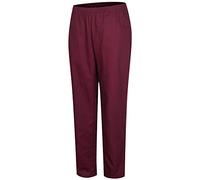 MISEMIYA - Pantaloni Unisex Vita Elastica Uniforme di Lavoro Clinica Ospedale Pulizia Veterinario IGIENE OSPITALITÀ - Ref.8312-4XL, Granato 21