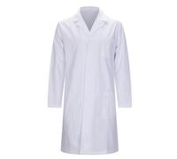MISEMIYA Bata Laboratorio Mz-1816 Medical Lab Coat, Bianco, L Unisex-Adulto