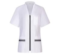 MISEMIYA - Camici Sanitari Donna - Giacche Uniformi sanitarie - Abbigliamento da Lavoro e divise712 - Small, Nero 21